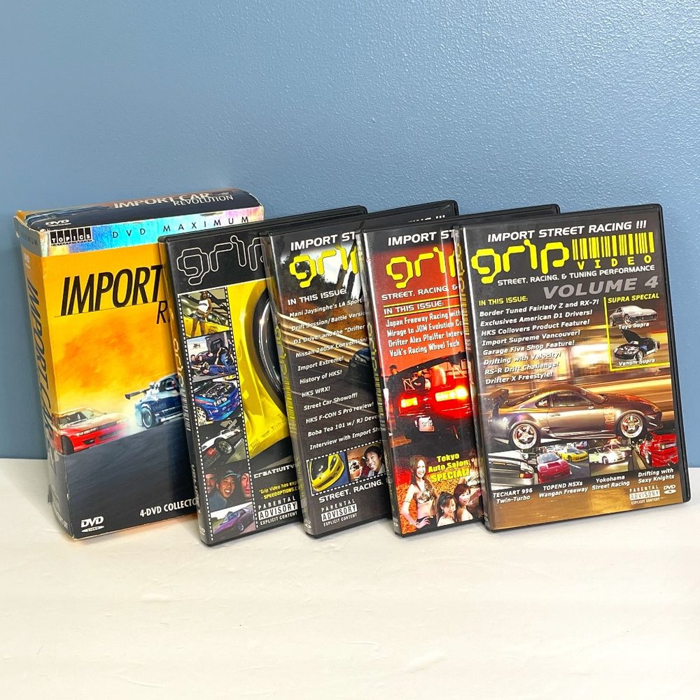 Import Car Revolution (DVD, 2006) 4 Disc Collector's Set